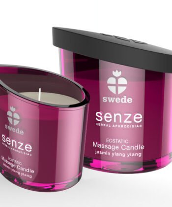 SWEDE - VELA DE MASSAGEM ECSTATIC SENZE - JASMIM, YLANG YLANG