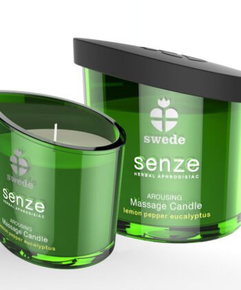 SWEDE - SENZE AROUSING VELA DE MASSAGEM - LIMÃO, PIMENTA, EUCALIPTO