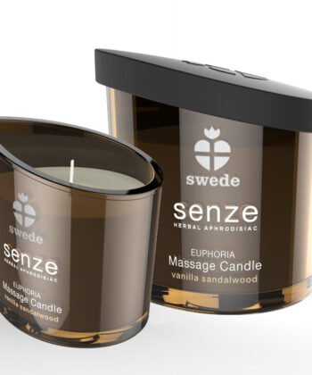 SWEDE - VELA DE MASSAGEM SENZE EUPHORIA - BAUNILHA, SÂNDALO