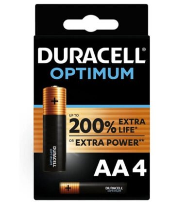 DURACELL - OPTIMUM 200 PILA ALCALINA AA LR6 BLISTER*4
