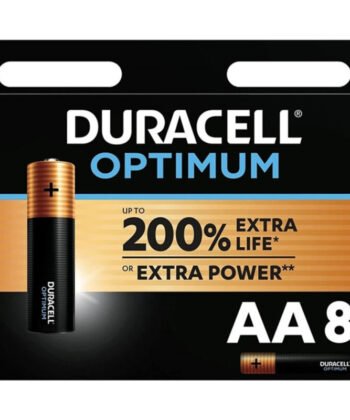 DURACELL - OPTIMUM 200 PILA ALCALINA AA LR6 BLISTER*8