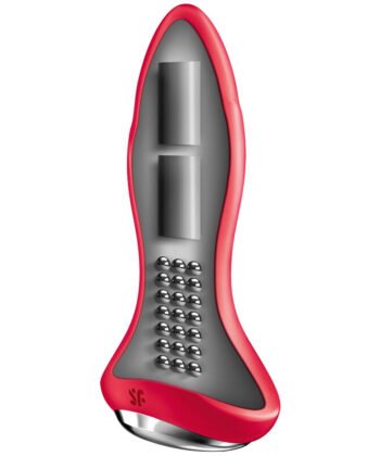 Visão alternativa de SATISFYER - ROTATOR PLUG 1+ PLUG VIBRADOR APP ROJO