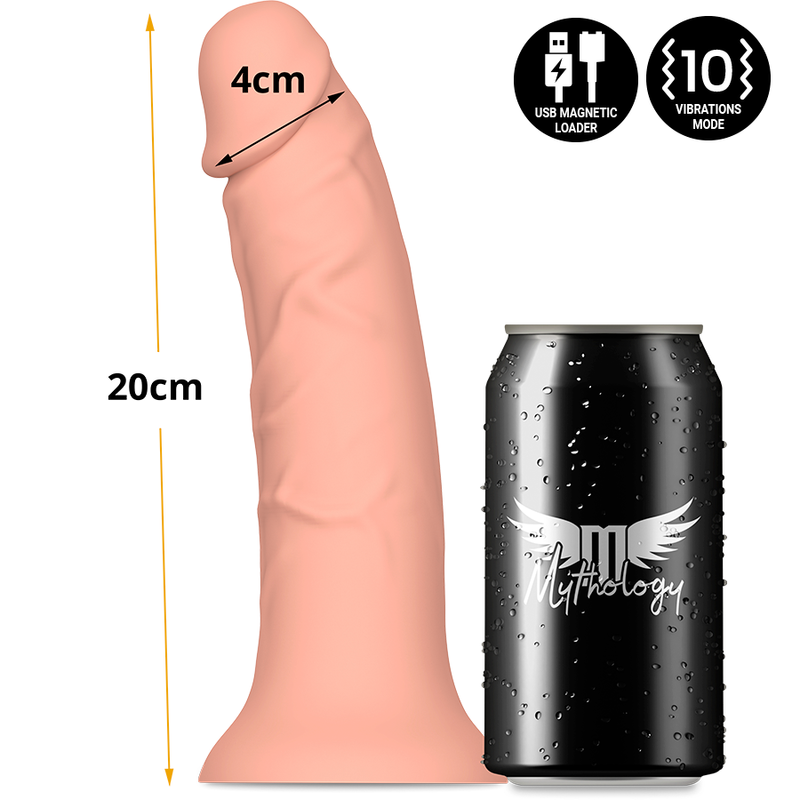 MYTHOLOGY - ASHER ORIGINAL DILDO M - VIBRADOR COMPATÍVEL COM A TECNOLOGIA WATCHME WIRELESS - Image 5