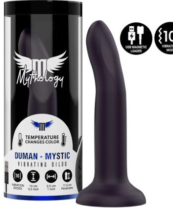 MYTHOLOGY DUMAN MYSTIC DILDO S - VIBRADOR COMPATIBLE CON WATCHME WIRELESS TECHNOLOGY