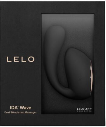 LELO - IDA WAVE MASSAGEIRO PARA CASAIS PRETO - Imagem 4