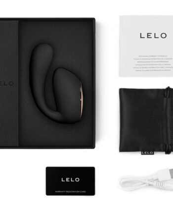 LELO - IDA WAVE MASSAGEIRO PARA CASAIS PRETO - Imagem 3