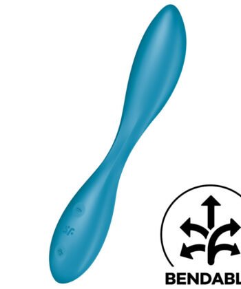 SATISFYER - MULTI VIBRADOR G-SPOT FLEX 1 AZUL