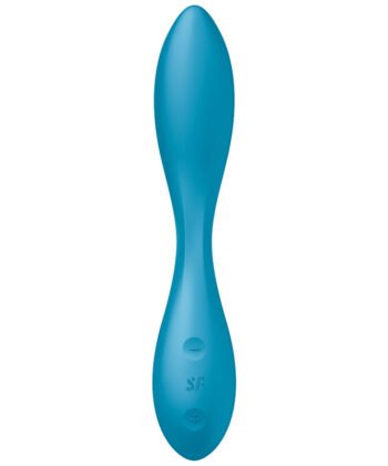 SATISFYER - MULTI VIBRADOR G-SPOT FLEX 1 AZUL - Imagem 3
