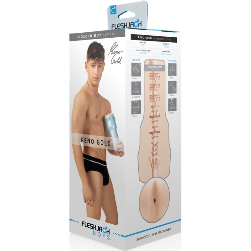 FLESHJACK - MASTURBADOR RENO GOLD GOLDEN BOY ANO - Image 3