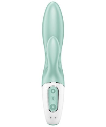 Visão alternativa de SATISFYER - AIR PUMP BUNNY 5+ VIBRADOR RABBIT INFLABLE APP VERDE