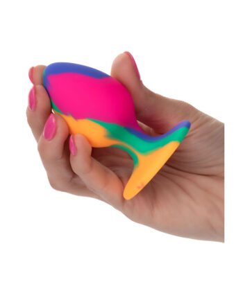 Alternative view of CALEXOTICS - CHEEKY MEDIUM TIE-DYE PLUG ANAL