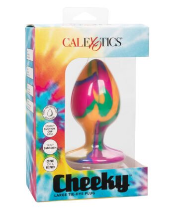 Alternative view of CALEXOTICS - CHEEKY LARGE TIE-DYE PLUG ANAL