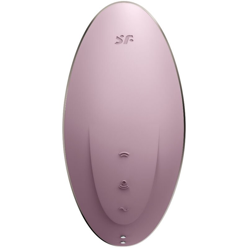 SATISFYER - VULVA LOVER 1 ESTIMULADOR Y VIBRADOR AZUL - Imagem 3