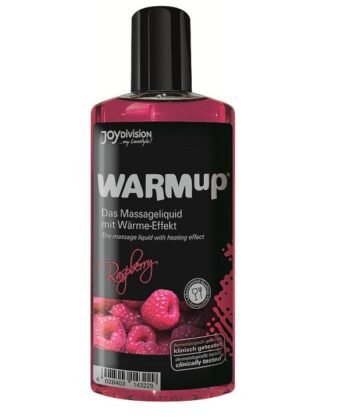 JOYDIVISION WARMUP - ACEITE DE MASAJE EFECTO CALOR FRAMBUESA 150ML