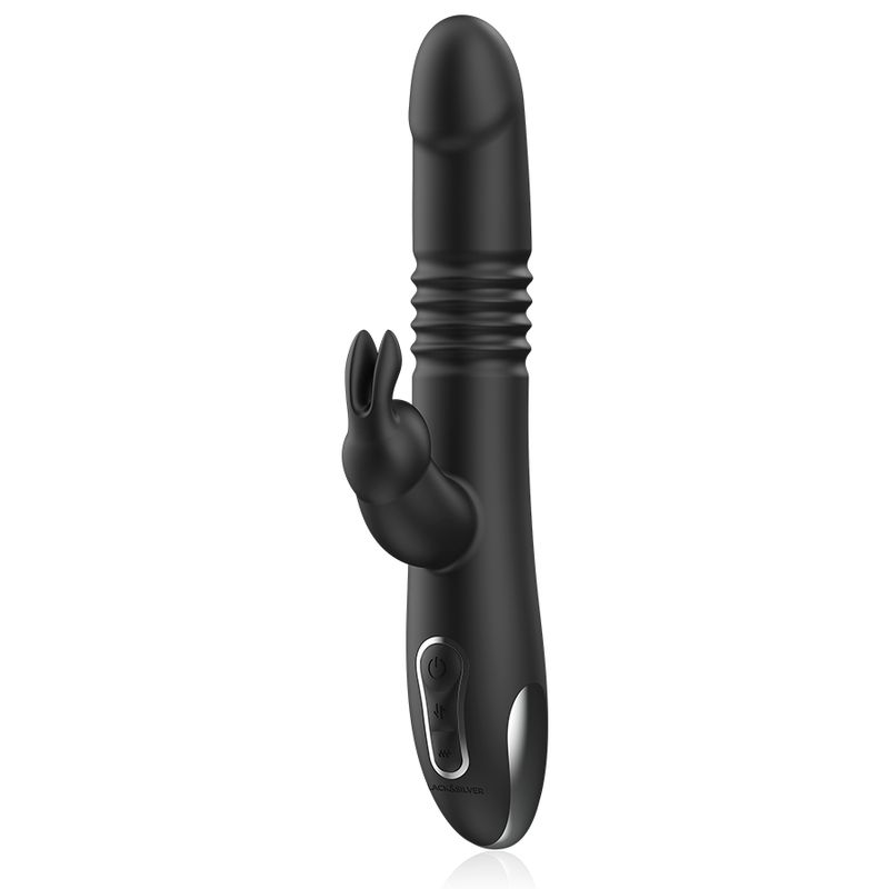 BLACK&SILVER - KENJI VIBRADOR RABBIT UP & DOWN + CONTROLO REMOTO WATCHME - Image 3