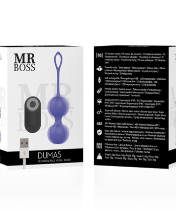 MR BOSS - DUMAS PERLINE KEGEL VIBRANTI TELECOMANDO
