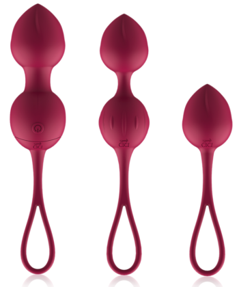 Visão alternativa de CICI BEAUTY - CONTROLE REMOTO PREMIUM SILICONE 3 VIBRANTES KEGEL BEADS