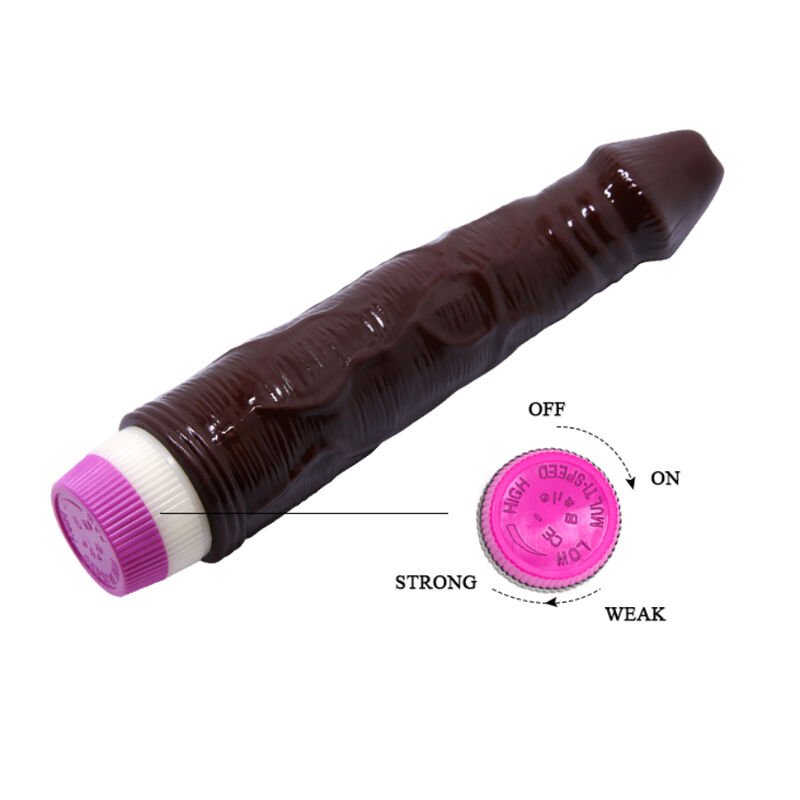 BAILE - VIBRADOR WAVES OF PLEASURE 23 CM CASTANHO - Image 3