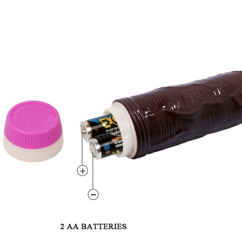 BAILE - VIBRADOR WAVES OF PLEASURE 23 CM CASTANHO - Image 2