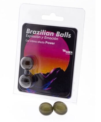 TALOKA - 2 BOLAS BRASILEIRAS POWER EFFECT GEL EMOCIONANTE