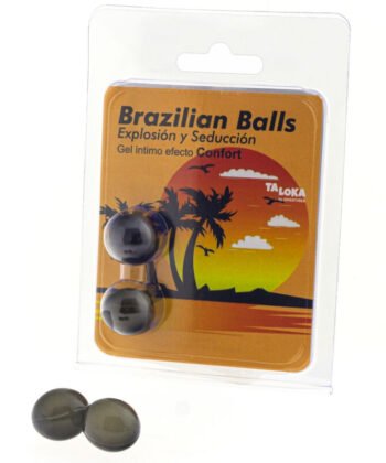 TALOKA - 2 BOLAS BRASILEIRAS GEL EMOCIONANTE EFEITO CONFORTO