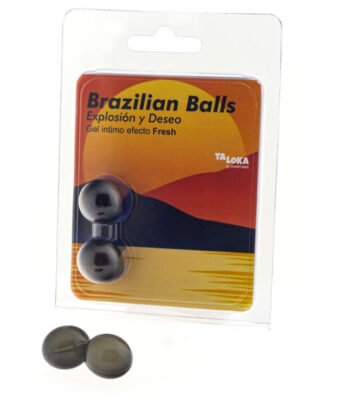 TALOKA - 2 BOLAS BRASILEIRAS GEL EFEITO EMOCIONANTE