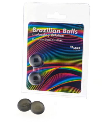 TALOKA - 2 BOLAS BRASILEIRAS EFEITO CLIMAX GEL EMOCIONANTE