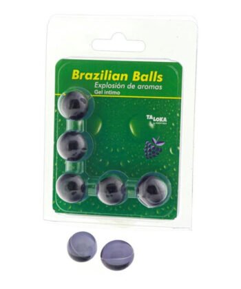 TALOKA - 5 BOLAS BRASILEIRAS BAGAS GEL ÍNTIMO