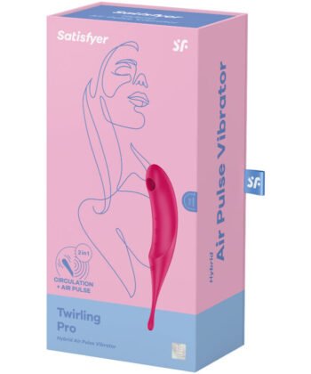 Visão alternativa de SATISFYER TWIRLING PRO ESTIMULADOR Y VIBRADOR - ROJO