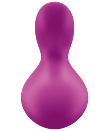 Visão alternativa de SATISFYER VIVA LA VULVA 3 LAY-ON VIBRATOR - VIOLET