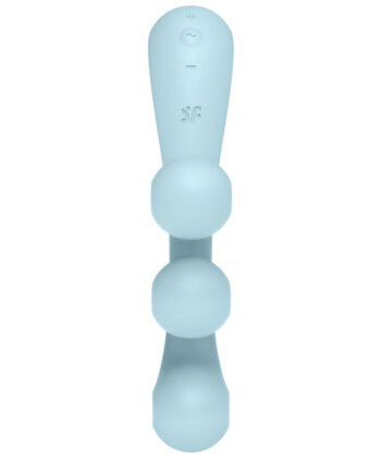 SATISFYER - MULTI VIBRADOR TRI BALL 2 AZUL - Image 4