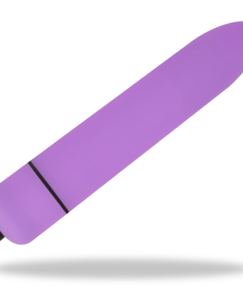 OHMAMA - MINI BALA VIBRANTE 9 CM ROXO
