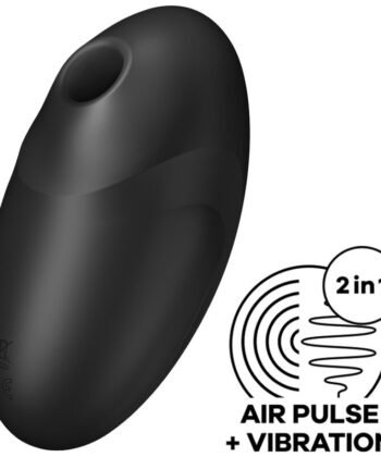SATISFYER VULVA LOVER 3 AIR PULSE STIMULATOR & VIBRATOR - PINK