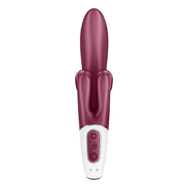 SATISFYER TOUCH ME – VIBRADOR RABBIT DE DUPLA ESTIMULAÇÃO VERMELHO - Image 5