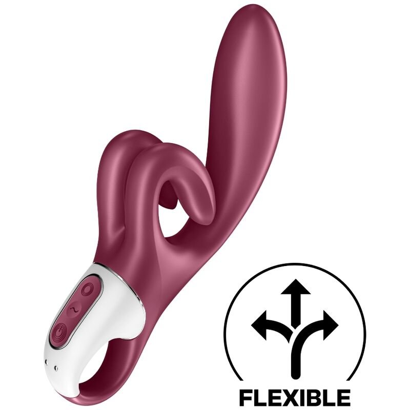 SATISFYER TOUCH ME – VIBRADOR RABBIT DE DUPLA ESTIMULAÇÃO VERMELHO - Image 3