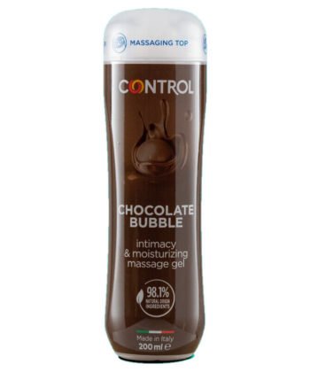 CONTROL - GEL DE MASSAGEM 3 EM 1 BOLHA DE CHOCOLATE 200 ML