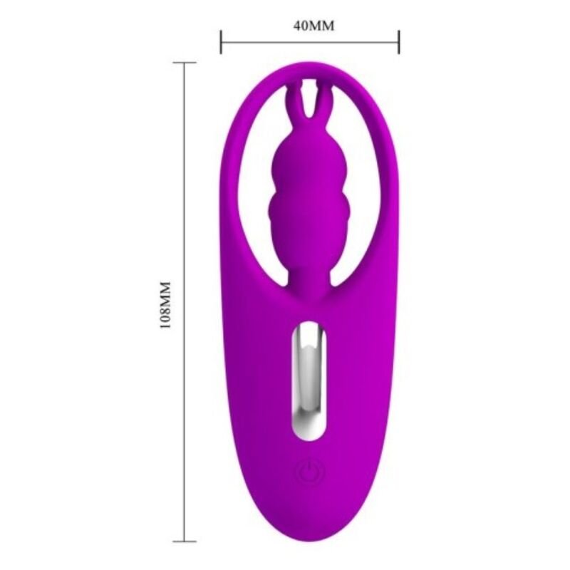 PRETTY LOVE – VIBRADOR COELHO COM CONTROLO REMOTO LILÁS - Image 3