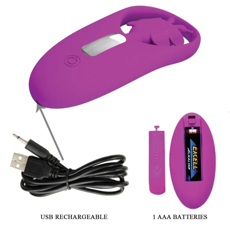 PRETTY LOVE – ESTIMULADOR BORBOLETA DANCING COM CONTROLO REMOTO LILÁS - Image 4
