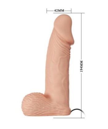 Visão alternativa de BAILE - ARNÊS DE ULTRA APAIXONADO 19.4 CM NATURAL