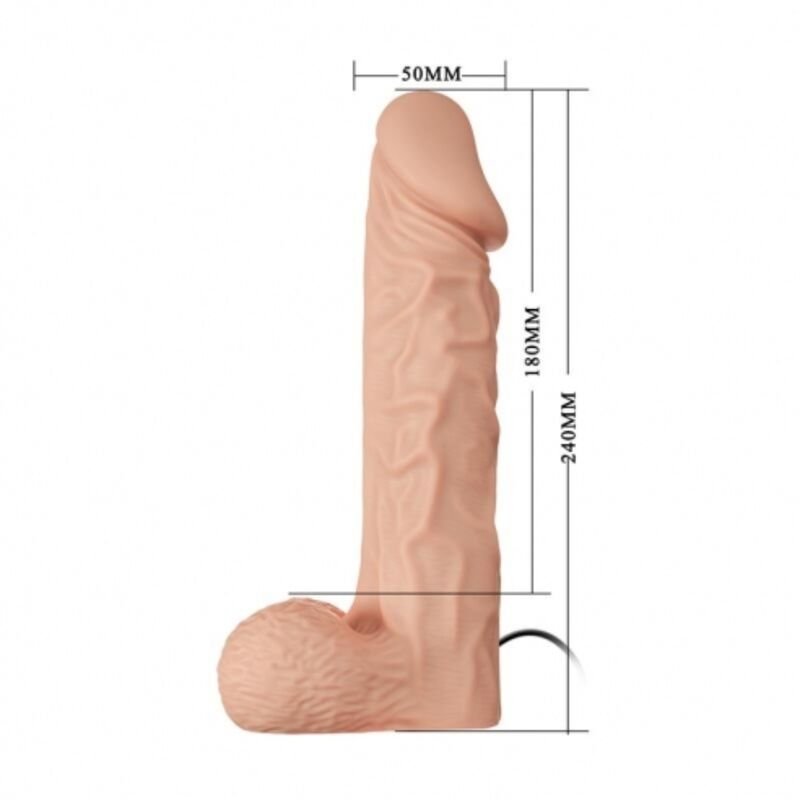 BAILE - ARNÊS DE ULTRA PASSIONATE 24 CM NATURAL - Image 5