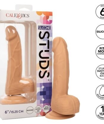 CALEXOTICS - SILICONE STUDS 15.24 CM PELE