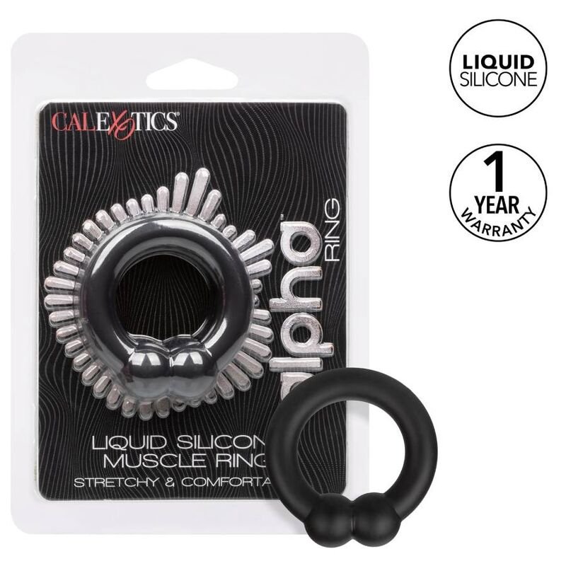 CALEXOTICS - ANEL DE MÚSCULO ALFA PRETO - Imagem 2