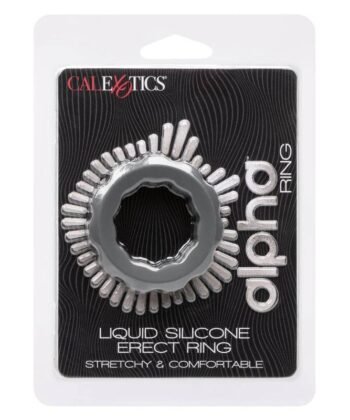 CALEXOTICS - ANEL ALPHA ERECT CINZA - Imagem 5