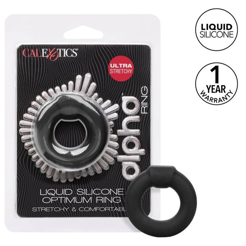 CALEXOTICS - ANEL ALPHA OPTIMUM PRETO - Imagem 2