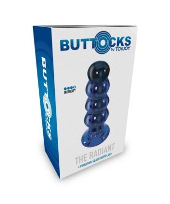 TOYJOY - NÁDEGAS O BUTTPLUG DE VIDRO RADIANTE