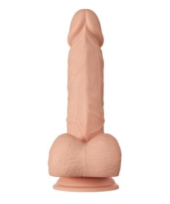 BAILE - BELO ENCONTRO BAHAMUT DILDO REALÍSTICO FLEXÍVEL 21.8 CM NATURAL - Imagem 3
