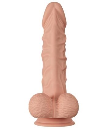 BAILE - LINDO ENCONTRO BURAQ DILDO REALÍSTICO FLEXÍVEL 24 CM NATURAL - Image 3