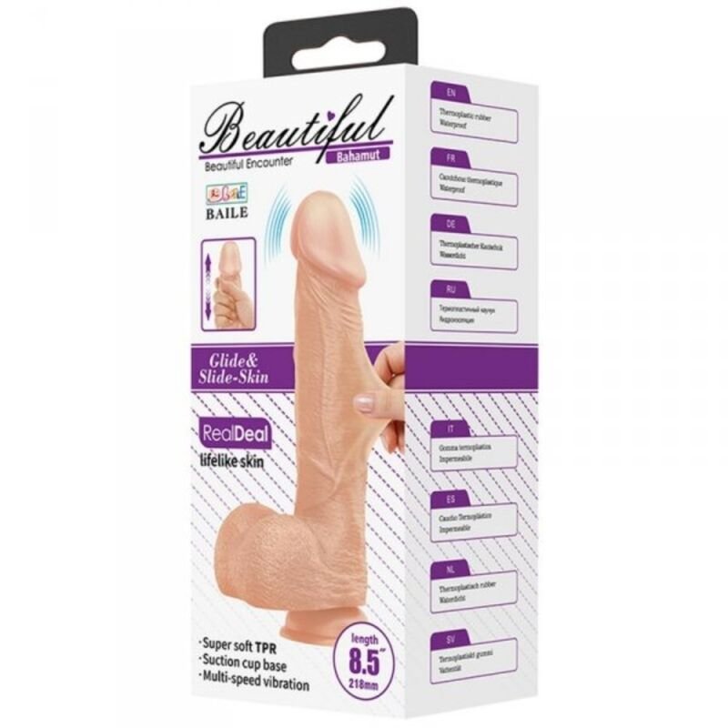 BAILE - PRETTY LOVE VIBRADOR BAHAMUT 21.8 CM REALISTA - Image 5
