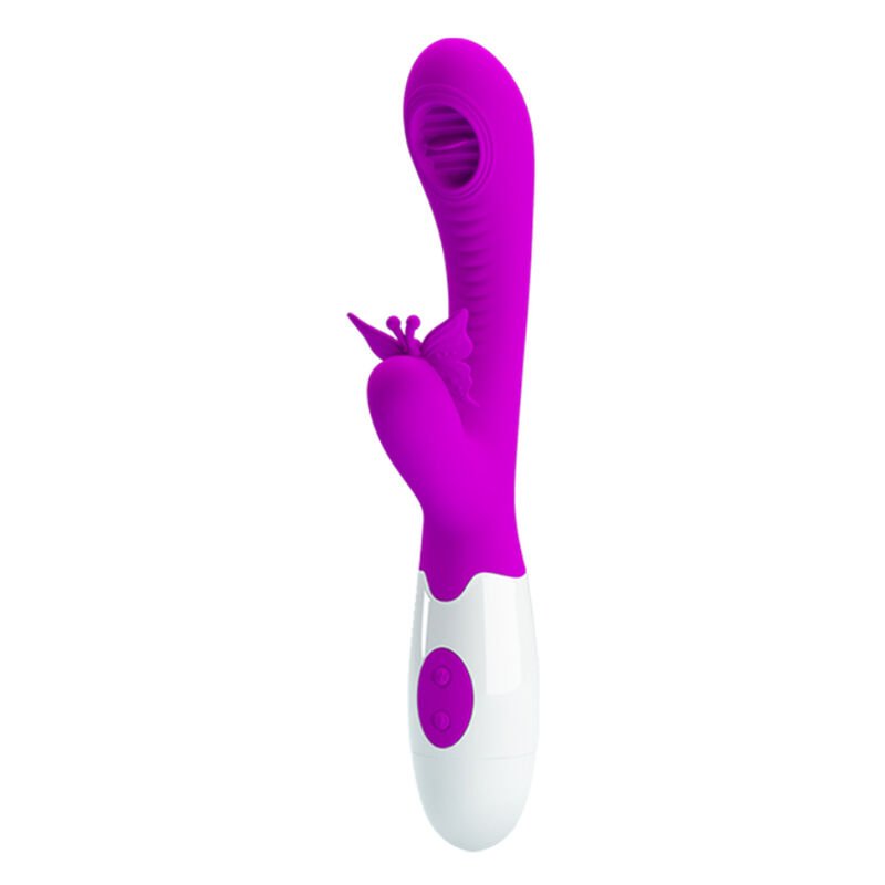 PRETTY LOVE RABBIT – VIBRADOR COM ESTIMULAÇÃO CLITORIANA LILÁS