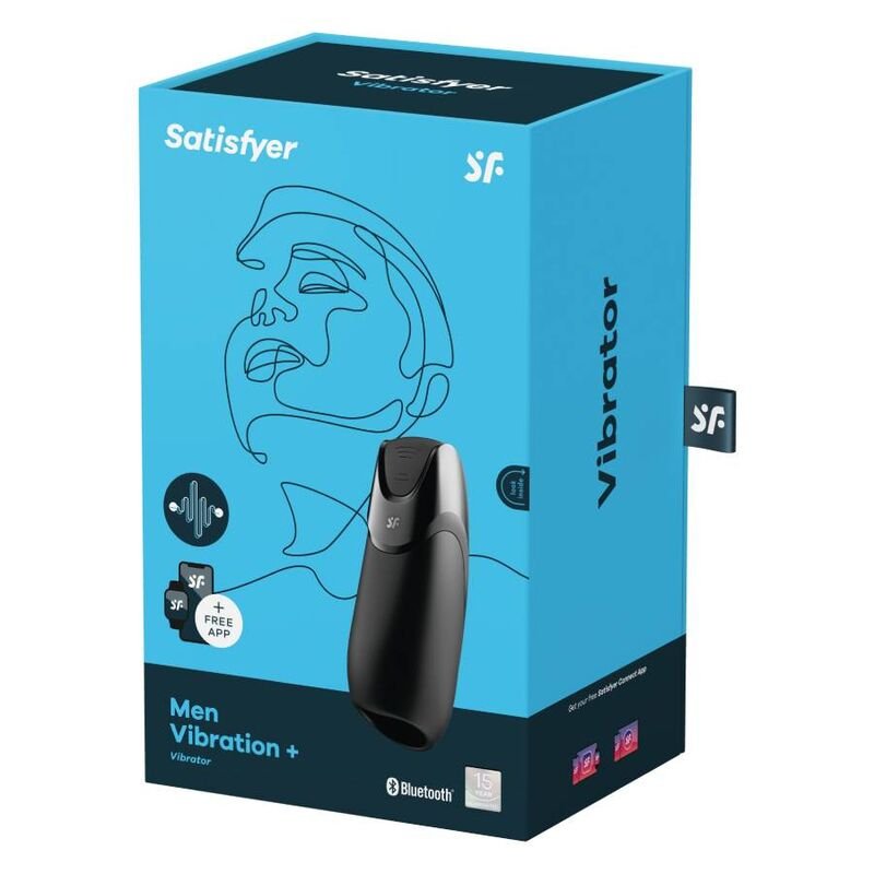 SATISFYER - MEN VIBRATION+ PRETO - Imagem 2